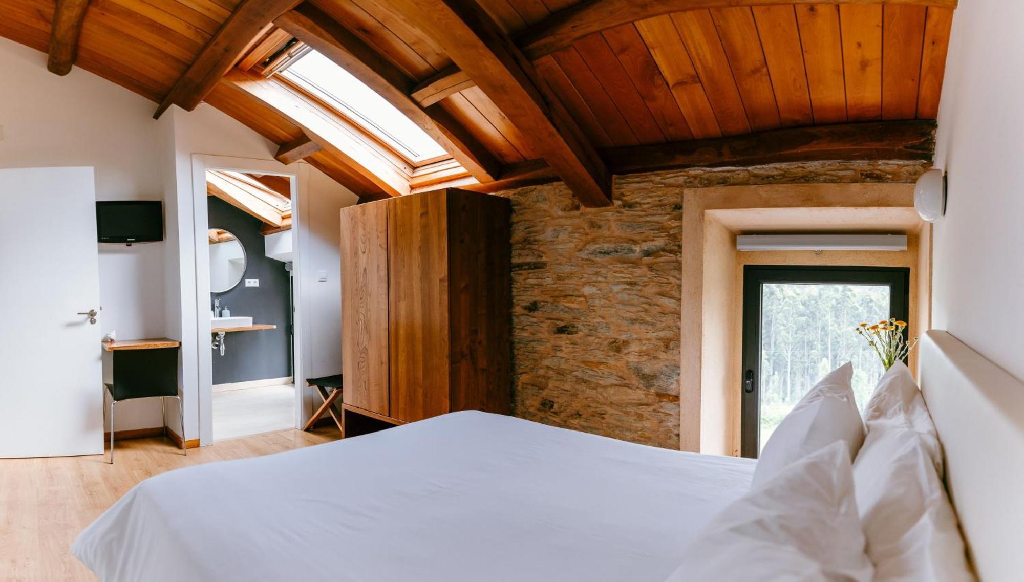Hotel El Castano Dormilon Санта Марта де Ортигейра Екстериор снимка