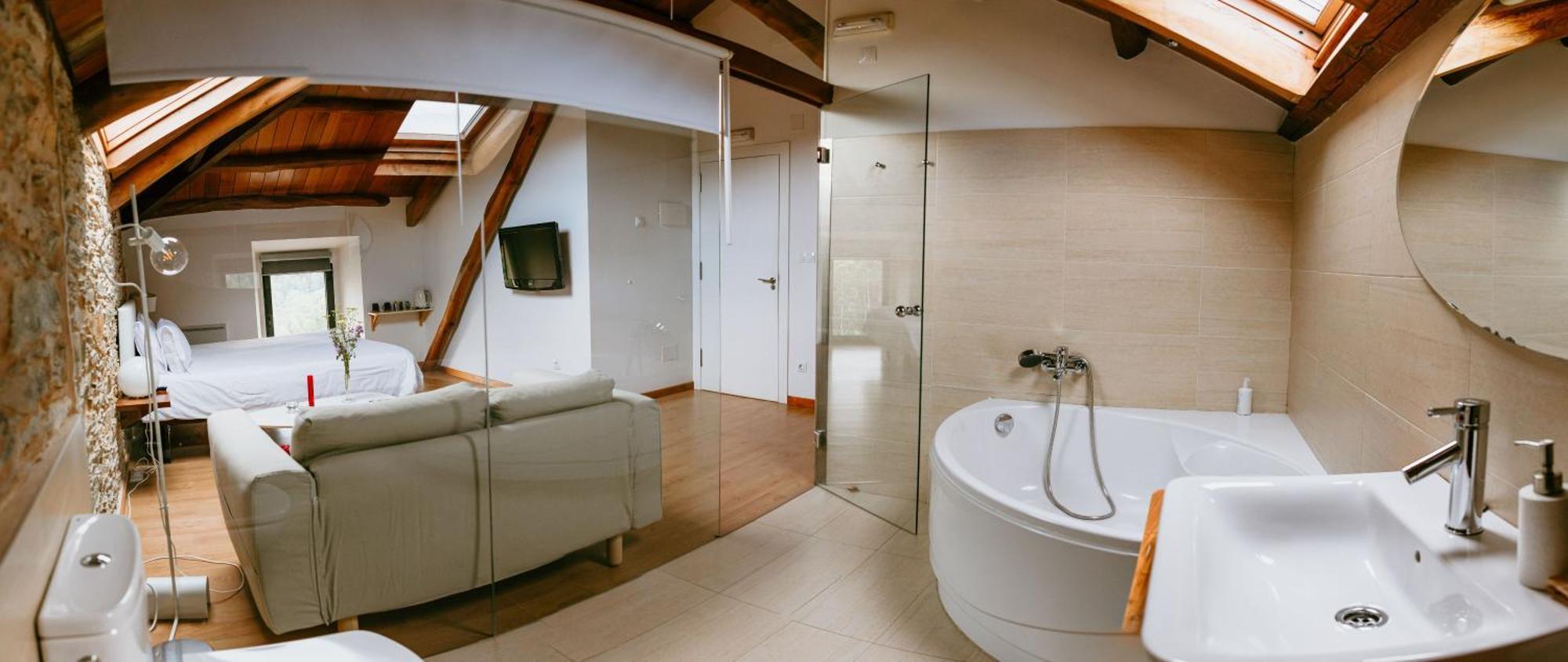 Hotel El Castano Dormilon Санта Марта де Ортигейра Екстериор снимка